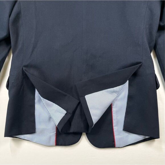 Tommy Hilfiger Navy Blazer Jacket Boys Size 10 Gold Buttons Classic Preppy Style - Picture 10 of 12